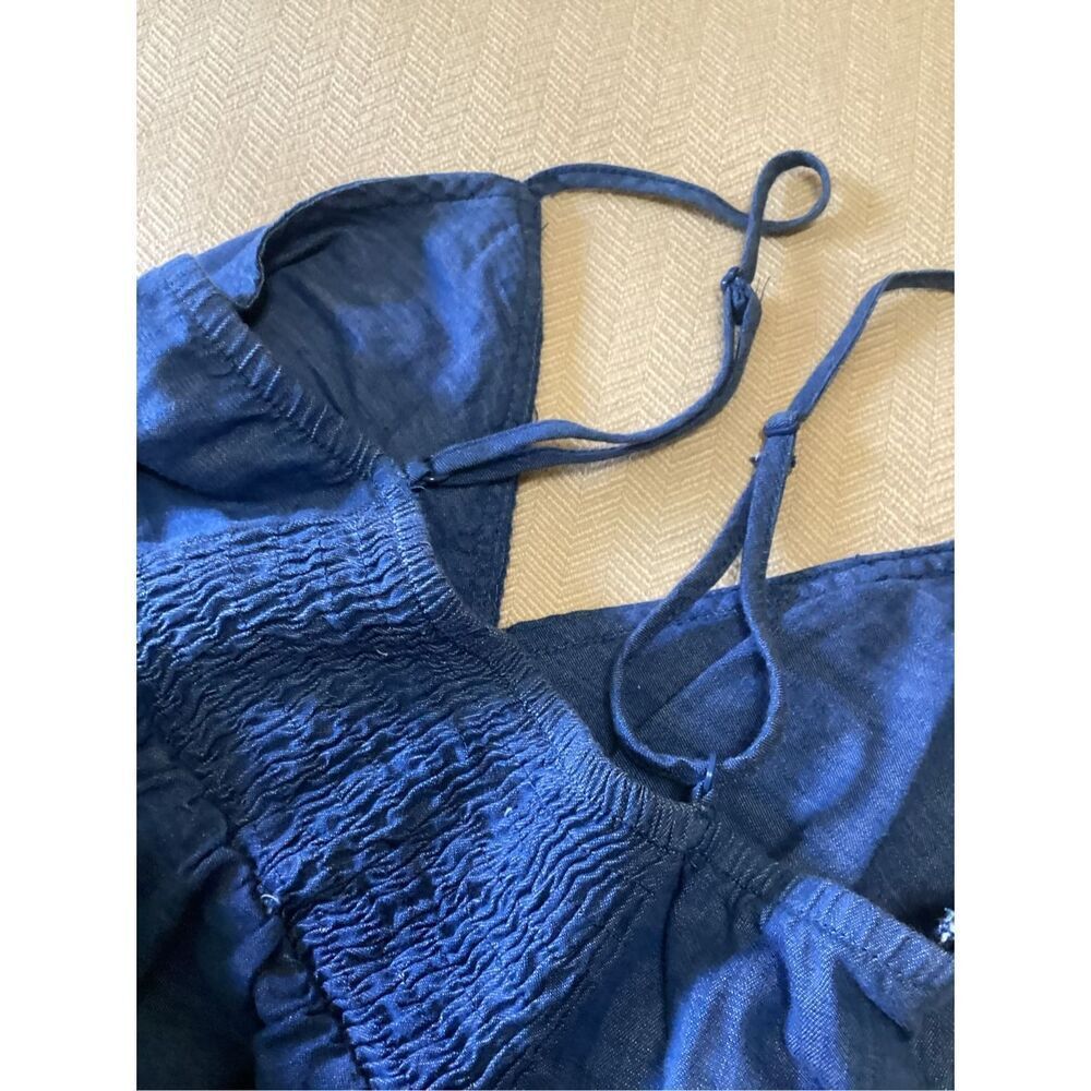 Vintage Chambray Summer Dress S - Picture 7 of 7